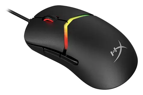 HyperX Pulsefire Saga černá / Herní myš / Optická / 26000 DPI / Drátové USB-A / 6 tlačítek