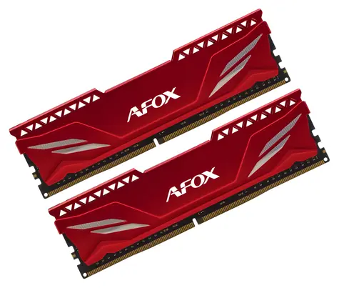 AFOX Gaming 16GB (2x8GB) 3200MHz červená / DIMM / DDR4 / CL16 / 1.35V / XMP2