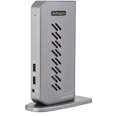 StarTech Hybrid dokovací stanice USB-C a USB-A / Dokovací stanice / 2x HDMI + DP / 6x USB-A / LAN / Sluchátkový výstup