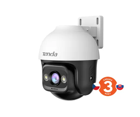 Tenda RH3-WCAv2 bílá / Venkovní otočná IP kamera / IP65 / 3MP / Wi-Fi / RJ45 / ONVIF / noční vidění 30 m