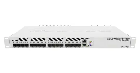 MikroTik CRS317-1G-16S+RM / Switch / 16x SFP+ 10GbE / 1x GLAN / RouterOS/SwitchOS L6 / Rack 19