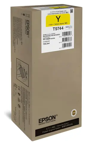 Epson WorkForce Pro WF-C869R XXL žlutá / Originální cartridge / 735,2 ml
