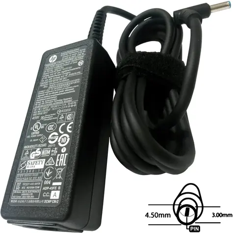 HP 45W 4.5x3.0mm / Napájecí adaptér / Originál / 19,5V