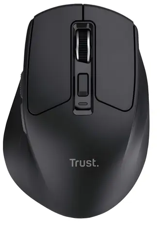 Trust Niven Comfort černá / Myš / bezdrátová / Bluetooth / nabíjecí baterie / ergonomická