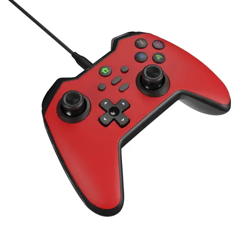 Genesis Mangan 300 červená / Gamepad / USB / Vibrace