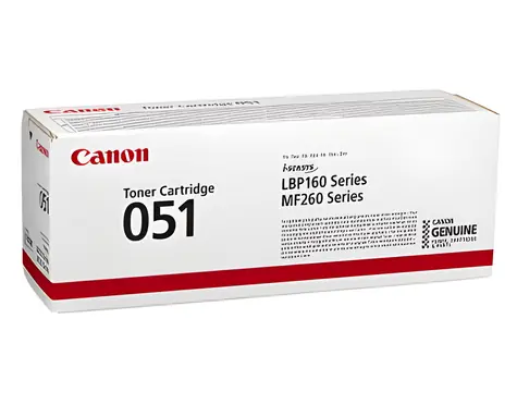 Canon CRG-051 černá / Tonerová kazeta / pro LBP162dw, MF264dw, MF267dw, MF269dw / 1 700 stran