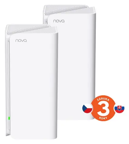 Tenda Nova MX15 Pro 2 ks / Mesh systém / WiFi 6 / AX5400 / 6x GLAN/GWAN / WPA3 / VPN server