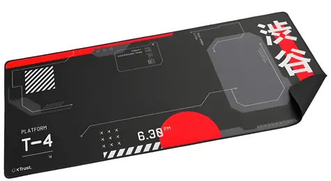 Trust GXT 759 XXL černá / Herní podložka pod myš / 900x400x3 mm