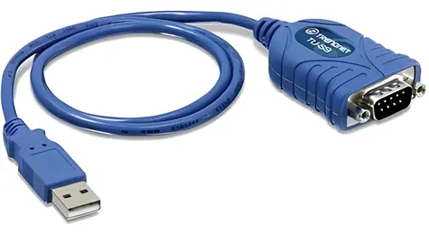 TRENDnet TU-S9 modrá / Adaptér / USB-A na RS232 (DB-9)