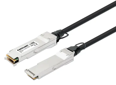 Intellinet 508513 QSFP+ DAC Twinax / Propojovací kabel / 40 Gigabit Ethernet / 2 m / měděné jádro
