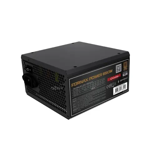 Gembird FX / Zdroj / 650W / ATX / PFC / 120 mm ventilátor / 80 Plus Bronze
