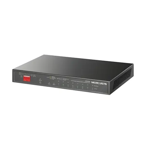 Mercusys MS110GMP / Switch / 10x GLAN / 8x PoE+ / Fanless