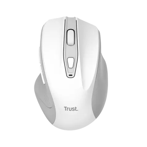 Trust Nito Silent bílá / Bezdrátová myš / optická / USB / 5 tlačítek
