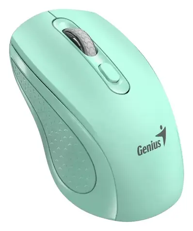 Genius NX-8025S zelená / Bezdrátová myš / optická / 1200 dpi / 4 tlačítka / USB