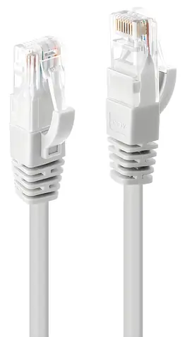 Lindy bílá / Patch kabel / Cat 6 U/UTP / RJ45-RJ45 / 3 m