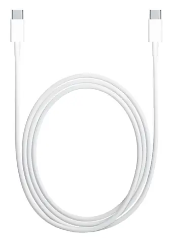 TB Touch USB-C 60W bílá 1m / Nabíjecí kabel / USB-C/USB-C / 480 Mb/s / silikonový