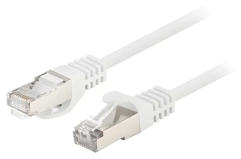 Lanberg UTP CAT6 3m bílá 10-pack / Patch kabel / RJ45-RJ45 / Fluke Passed