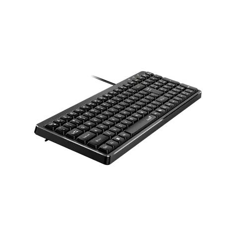 GENIUS LuxeMate 120 černá / Drátová klávesnice / Copilot / USB / CZ+SK layout