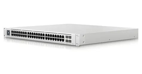 Ubiquiti UniFi Switch Enterprise 48 PoE / Switch / 48× 2,5G RJ-45 / 4× 10G SFP+ / PoE 720W / L3