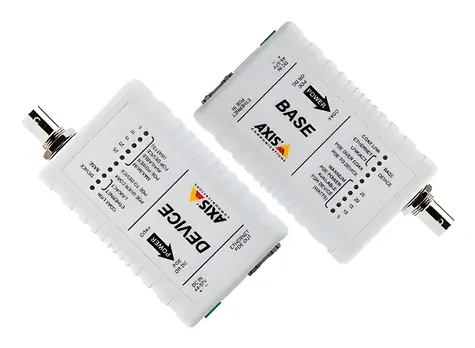 AXIS T8640 / PoE adaptér / přenos po koaxiálním kabelu
