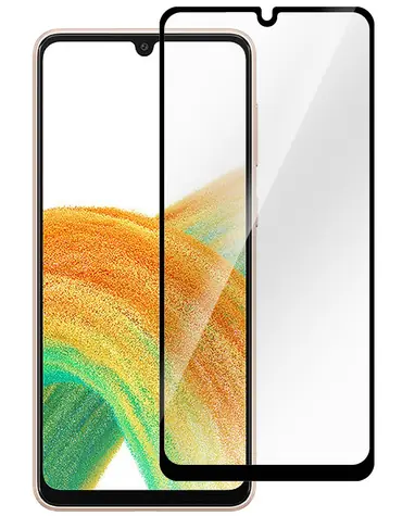 eSTUFF Tvrzené sklo pro Samsung Galaxy A33 5G / Ochrana displeje / Plně nalepovací