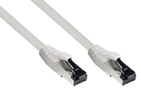 Good Connections Cat8.1 S/FTP šedá / Patch kabel / 3 m / LSZH / 40 Gigabit Ethernet