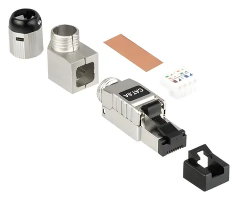 Good Connections RJ45 Cat.6A / Konektor / na kabel / rovný i lomený / S/UTP / AWG 26/1