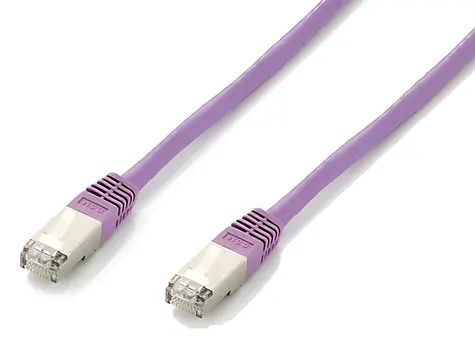 Equip CAT6A S/FTP 20m fialová / Patch kabel / LSZH / 500 MHz / 10 Gbit/s