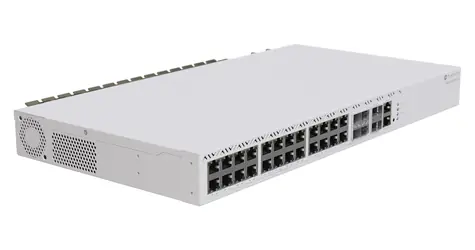 MikroTik CRS326-4C+20G+2Q+RM / Cloud Router Switch / 128MB RAM / 20x 2,5G LAN / 4x SFP+/10G combo / 2x 40G QSFP+
