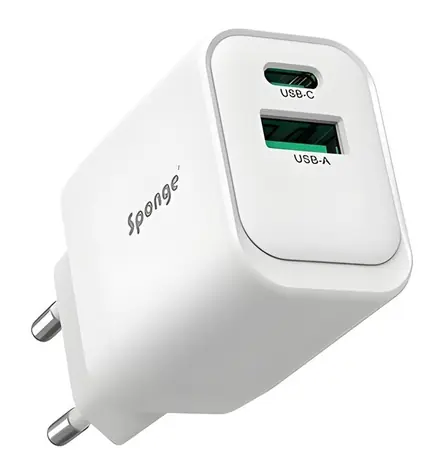 Sponge C1 / Síťová nabíječka / GaN / 22,5 W / USB-C