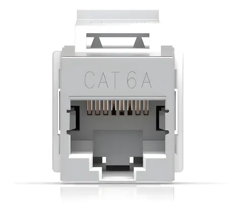 Ubiquiti UACC-Keystone-Coupler-C6A / Keystone spojka / Cat6A / 12 ks / nerezová ocel