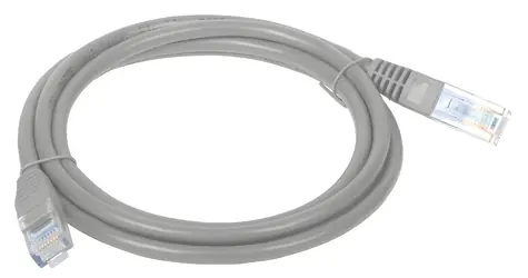 Alantec KKU5SZA2 šedá / Patch kabel / CAT 5e / U/UTP / 2 m