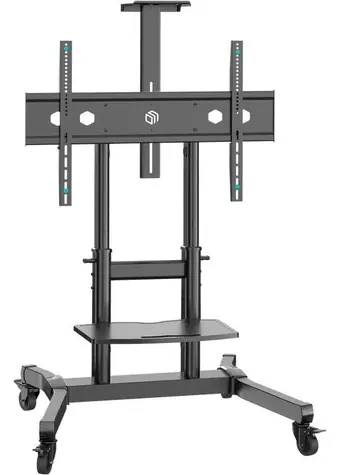 ONKRON TS1891-B černá / Mobilní TV stojan / VESA 200x200-800x600 / 50-90