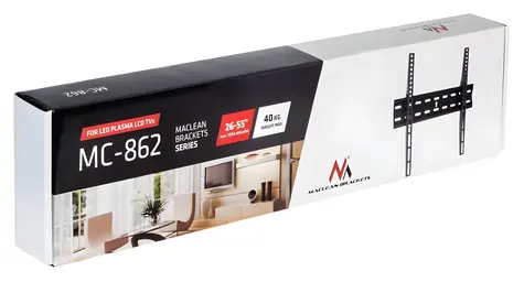 Maclean MC-862 černá / Nástěnný držák pro TV / 26-55
