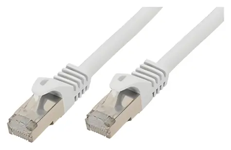 Shiverpeaks Cat7 S/FTP 10m bílá / Patch kabel / LSZH / 600 MHz / pozlacené konektory RJ-45