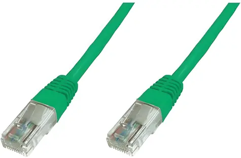 Digitus CAT6 U/UTP zelená / Patch kabel / LSZH / 5 m