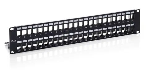 Equip černá / Patch panel / 19