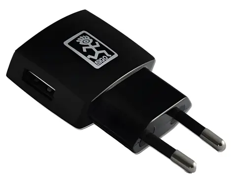 2GO černá / Síťová nabíječka / 1x USB-A / 5 W / 5 V / 1 A