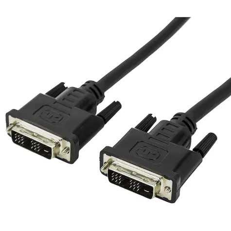 Techly ICOC-DVI-8050 černá / Kabel DVI-D - DVI-D / Single Link / 5 m / pozlacené konektory