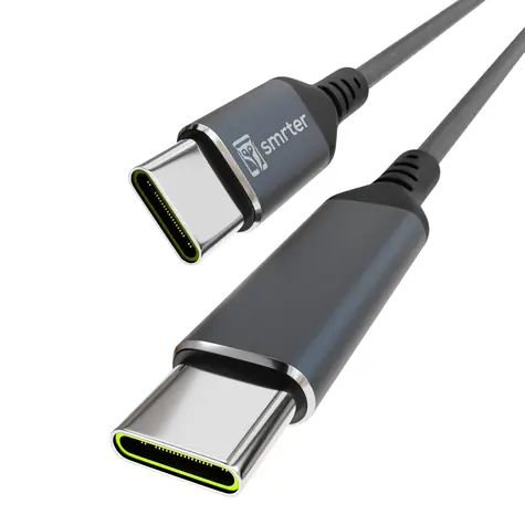 Smrter SPEEDY 100 černá / Datový a nabíjecí kabel / USB-C - USB-C / 100 cm / PD 100W