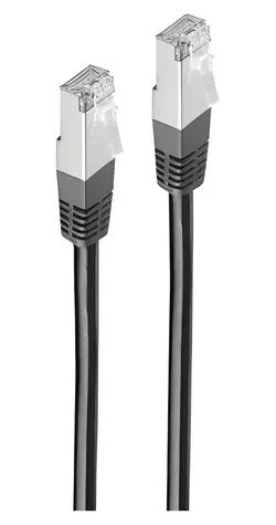 Shiverpeaks černá / Patch kabel / Cat6 / S/FTP / LSZH / 10 m