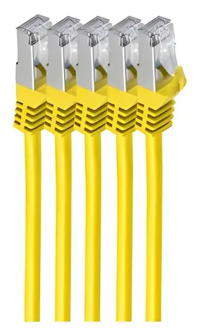 Shiverpeaks Cat7 S/FTP žlutá / Patch kabel / 0,5 m / RJ-45 / LSZH