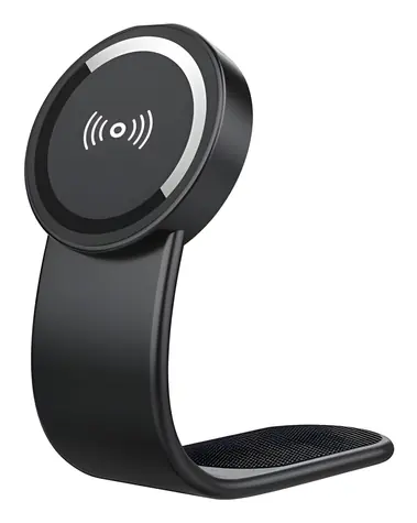 2GO FlexHold černá / Magnetický držák do auta / MagSafe / bezdrátové nabíjení / do zapalovače