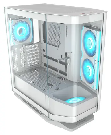 COUGAR FV270 bílá / PC skříň / Midi Tower / E-ATX / ATX / ARGB / tvrzené sklo / bez zdroje