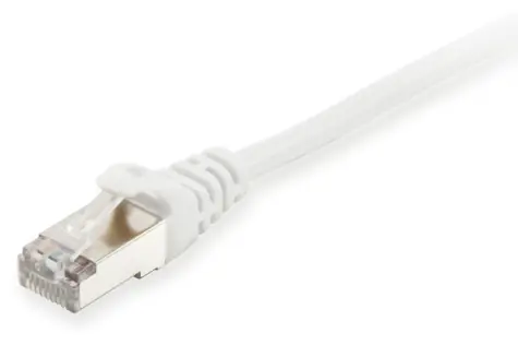 Equip Cat6 S/FTP bílá / Patch kabel / 2x RJ-45 / 25 m / LSZH