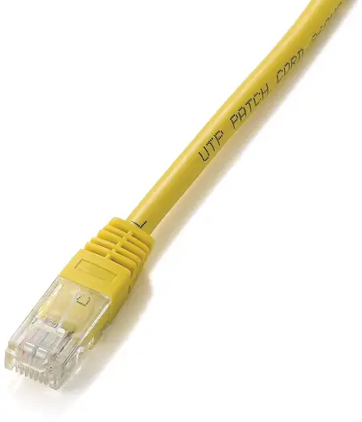 Equip Cat5e U/UTP žlutý 5m / Patch kabel / RJ45-RJ45