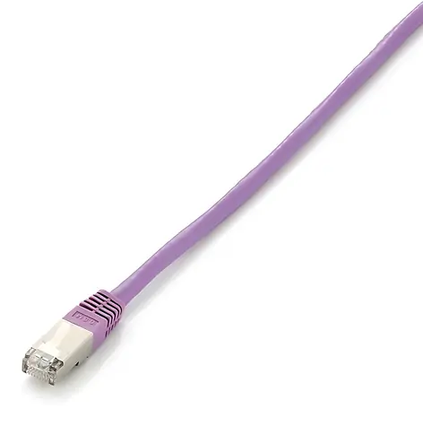 Equip Cat6 S/FTP purpurová / Patch kabel / RJ-45 / 7,5 m / 250 MHz / LSZH
