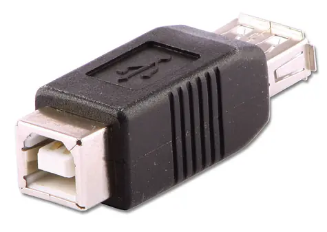 Lindy USB A-B černá (71228) / Adaptér / USB-A / USB-B