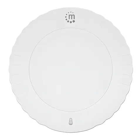 Manhattan bílá / Bezdrátová nabíječka / Qi / 5W / micro-USB kabel
