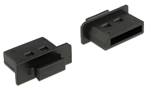 Delock DisplayPort černá / Ochranná krytka / ABS / 10 ks/balení
